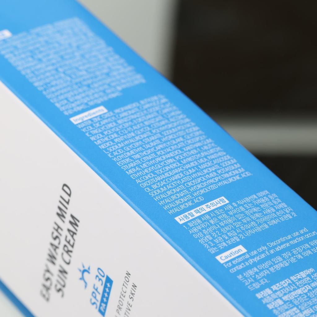 ZEROID Easy Wash Mild Sun Cream 50mL SPF30 PA++++