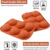 Large 6 Cavity Half Sphere Silicone Mold, 2 Pack Chocolate Ball Molds Baking Mold, Silicone Mold for Making Cakes