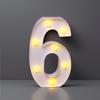22cm LED Letter & Number Lights for Events - Perfect for Birthdays & Proposals.