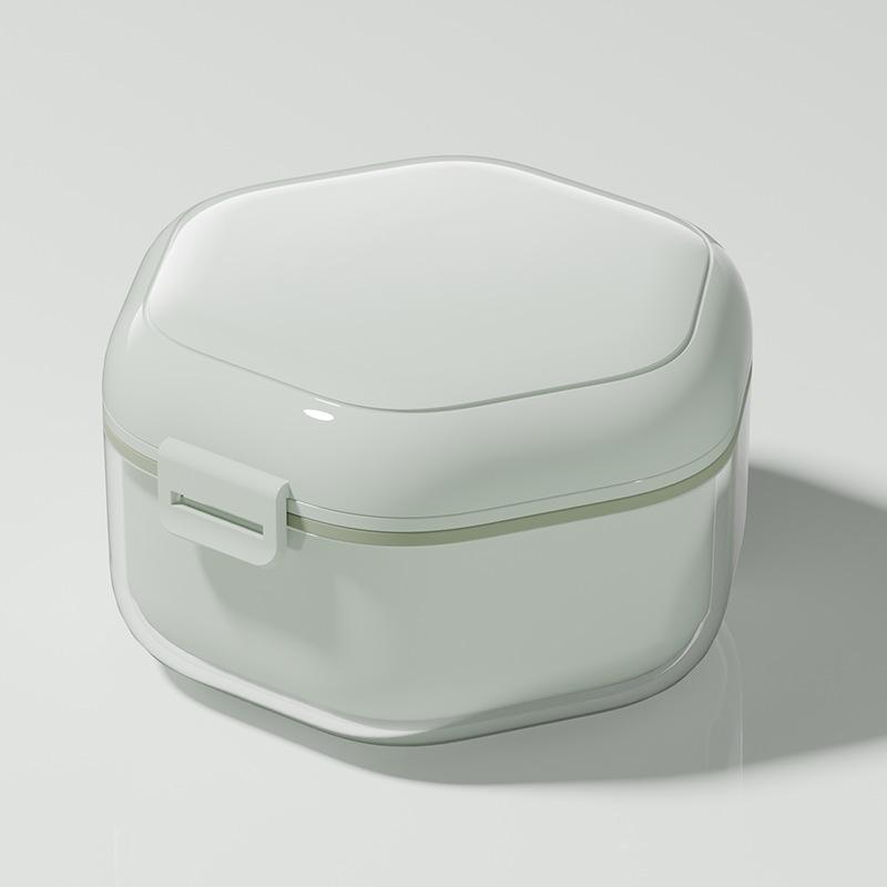 Portable Orthodontic Retainer & Denture Storage Box for All Ages