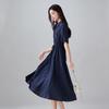 100% Mulberry Silk Waist Strap Dress