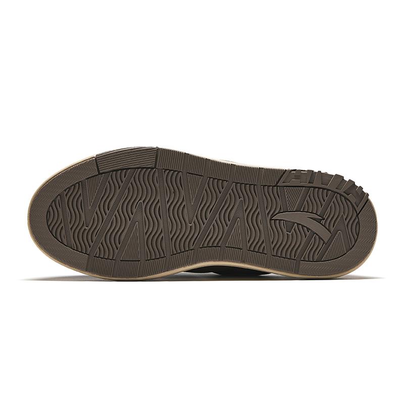 ANTA Puffer Slip On Casual Shoes Brown Beige Men 112448922-1