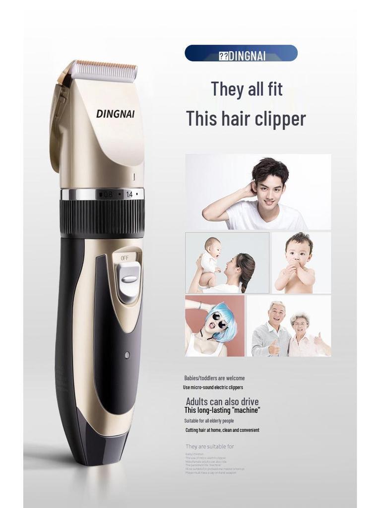 Electric Hair Clipper: Home & Barber Shop 4-in-1 Shaver & Trimmer