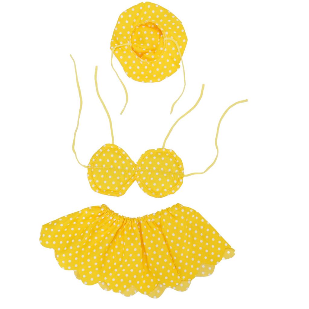 Hawaiian Goose Costume Cloth Cute Goose Outfit for 17 Inch Statue Beach Porch Lawn Patio Women"s