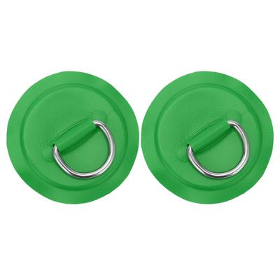 D Ring Pad Patch PVC Inflatable Boat Raft Dinghy Canoe Surfboard Kayak Tie Down Fitting
