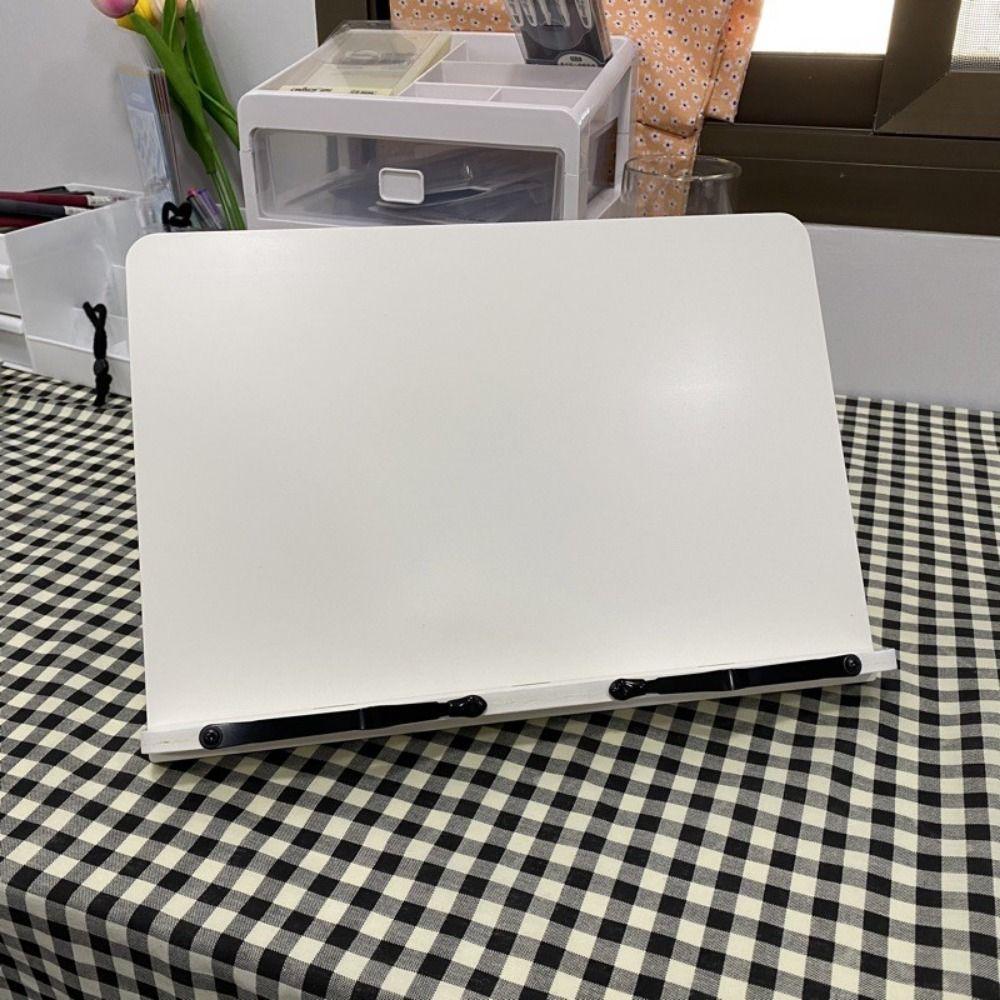 Multi-Position Book Holder Tray Foldable Cookbook Bracket Creative Reading Rest Tablet  Computer