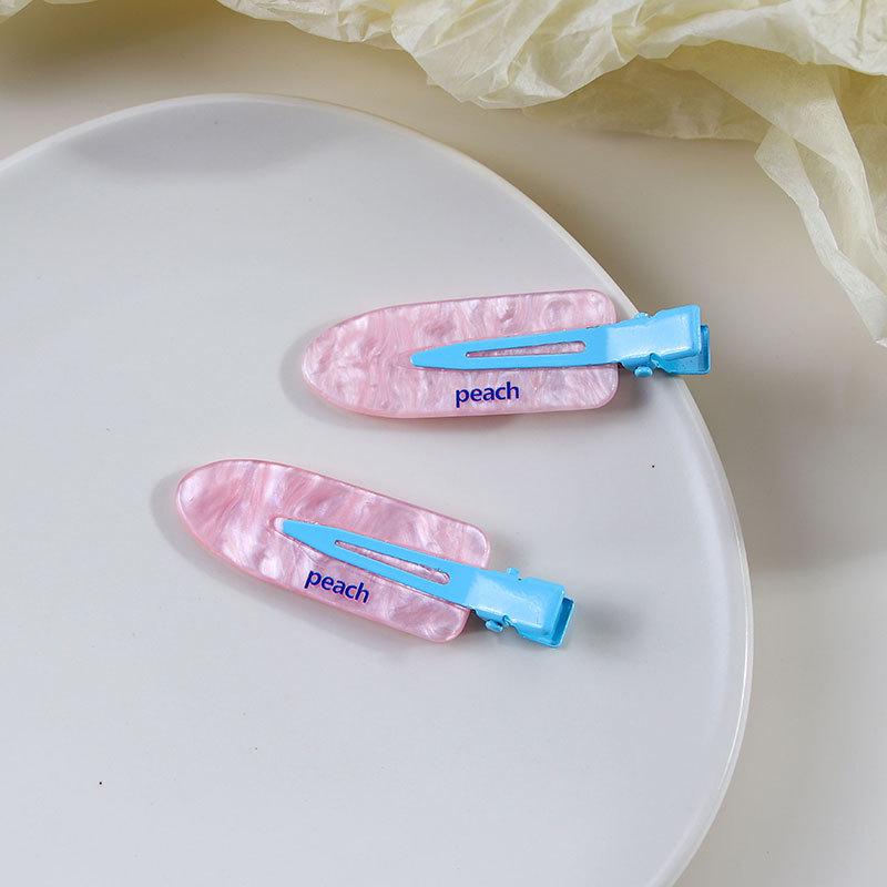 Дофаминовое Желе Клетчатый Фруктовый Зажим для Челки Аксессуары для Волос.