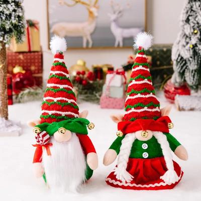 Christmas Faceless Gnome Doll With Warm Lights-Merry Xmas Home Decorations Essential Holiday Ornament Thoughtful New Year Gifts