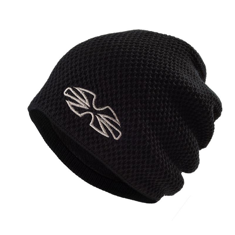 Unisex Warme Strickmütze – Winddichte Herbst/Winter Wollmütze für Outdoor-Aktivitäten