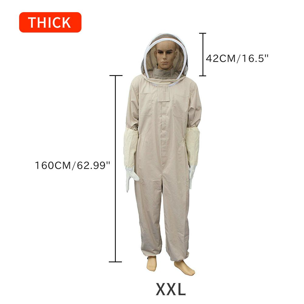 Professional Beekeeping Suit Full Body with Protective veil Beekeeping Gear for Beekeeping Beekeeping Supplies Summer essentials