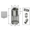 Edelstahl-Sieb für effiziente Wasserfiltration
