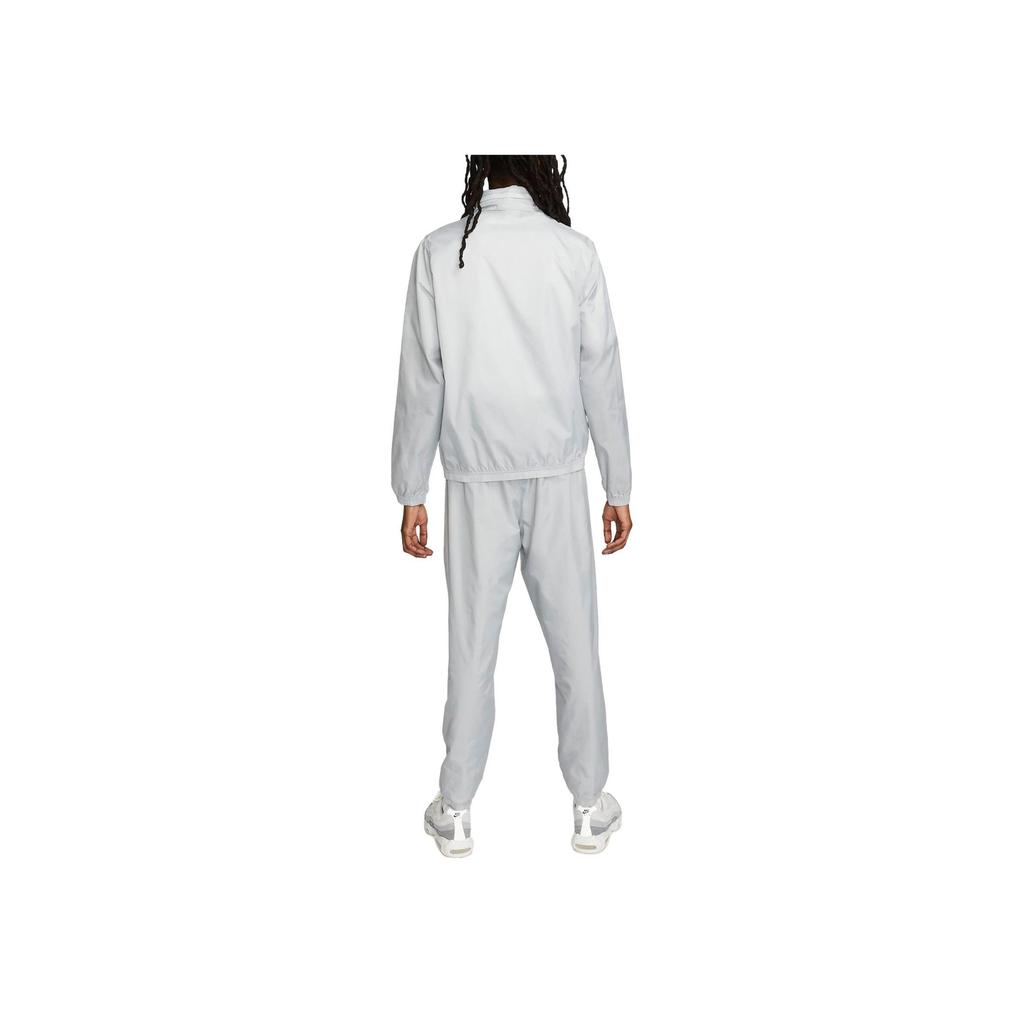 Nike Sportswear Club Logo Printed Breathable Sports Suit Men suits Light-Smoke-Grey DR3337-077