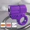 1PC Mini Gun Skořápka vysunutá Může spustit dekompresi EDC Prst Ring Pistole Fidget Spinner Ratchet Úzkost Uvolnění stresu Dětské zbraně