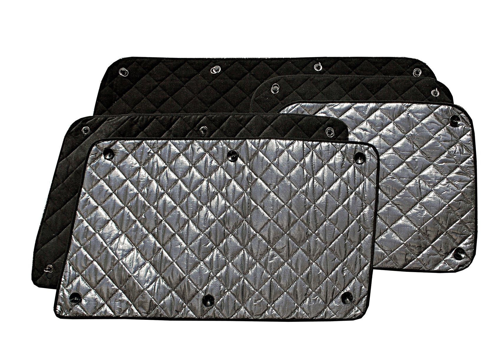 

Солнцезащитные шторки BRAHMS для задних стекол для Nissan T31 X-Trail (B2-008-R) чёрный