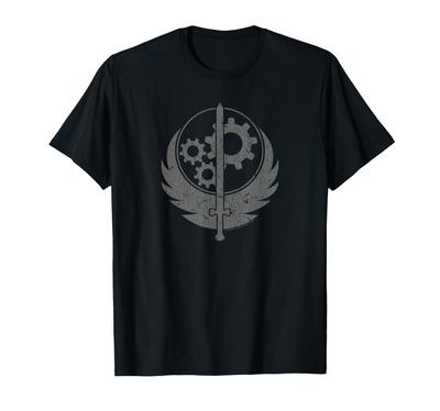 Fallout Video Game Brotherhood of Steel Logo T-Shirt