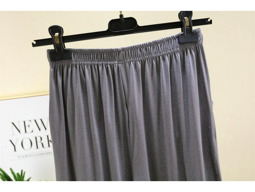 2023 Summer Loose Modal Pajama Shorts with Pockets - Lightweight, Anti-Exposure, Large Size.