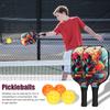 Fiberglas Pickleball Rackets Set Pickleball Paddle Set of 2 Rackets and 4 Pickleballs Balls Pickle-Ball Racquet with Balls Sport