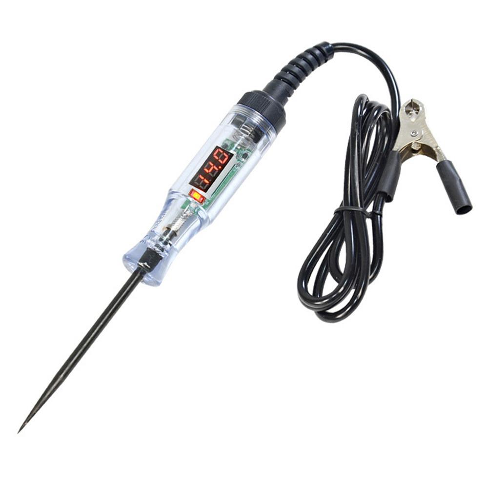 6V 12V 24V Car Diagnostic Probe Test Pen Light Bulb Electric Measuring Pen  DC Car Scanner