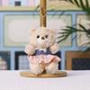 Plüschbär-Schlüsselanhänger mit Baumwollfüllung für Kinder und Erwachsene