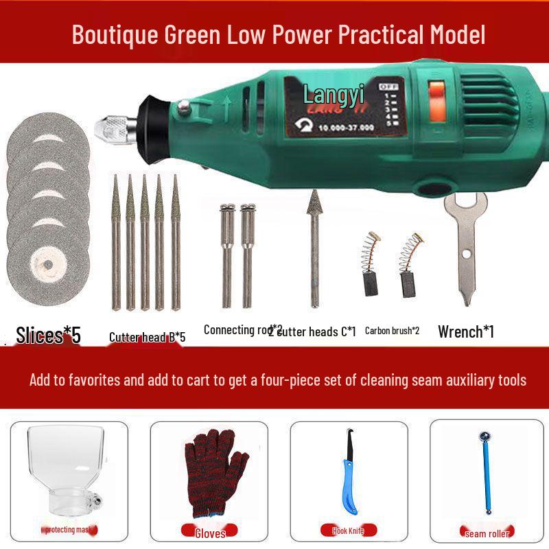 Electric Caulk and Tile Seam Cleaning & Cutting Tool