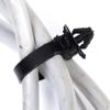 Car Nylon Tie Wrap Cable Fixed Fastener Clips Strap Self-Locking Nylon Cable Ties Car Hose Fastening Storage Organizer