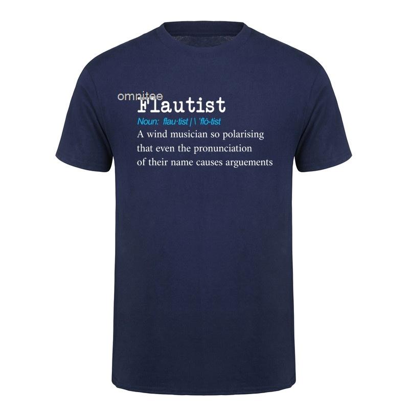 Flute Patent T Shirts Flutist Flautist Cool Music Player Gift Short Sleeve Cotton Summer Style Tshirt HJ134