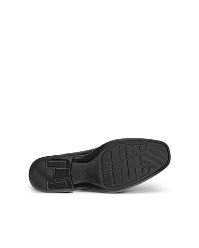 ECCO METROPOLE MILAN Men's Genuine Leather Slip-On Shoes, 52330401001, Black, Sizes 26.5cm-27.0cm, 3E