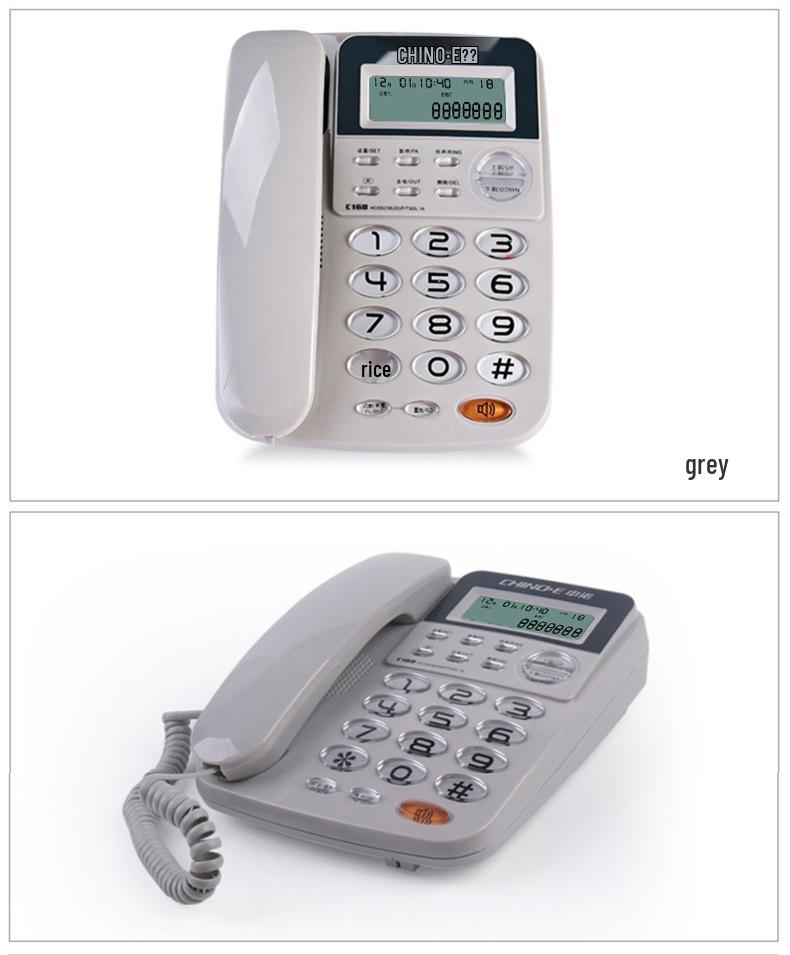 Zhongnuo C168 Caller ID Landline Phone for Home & Office