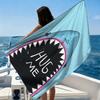 Cartoon Shark'S Mouth Beach Towel Quick-Drying Towel Suitable For Seaside Pool Camping Vacation Yoga For Family Friends Children
