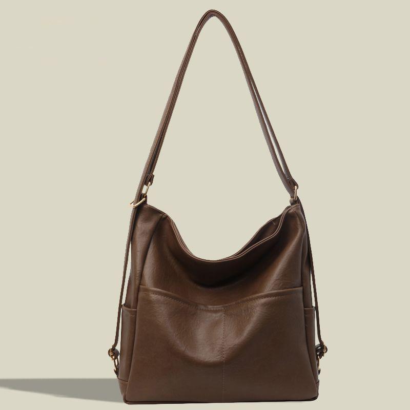 Tote bag women's new dual-purpose messenger bag versatile large-capacity commuter backpack multi-purpose backpack