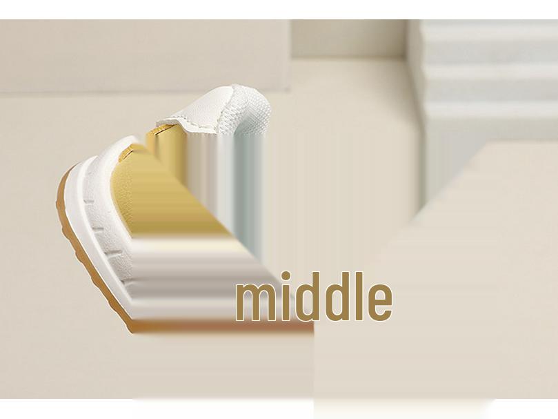 2025 Mjukbottnade Babyskor för Gång för Pojkar & Flickor (0-2 år) - Vår/Höst/Vinter