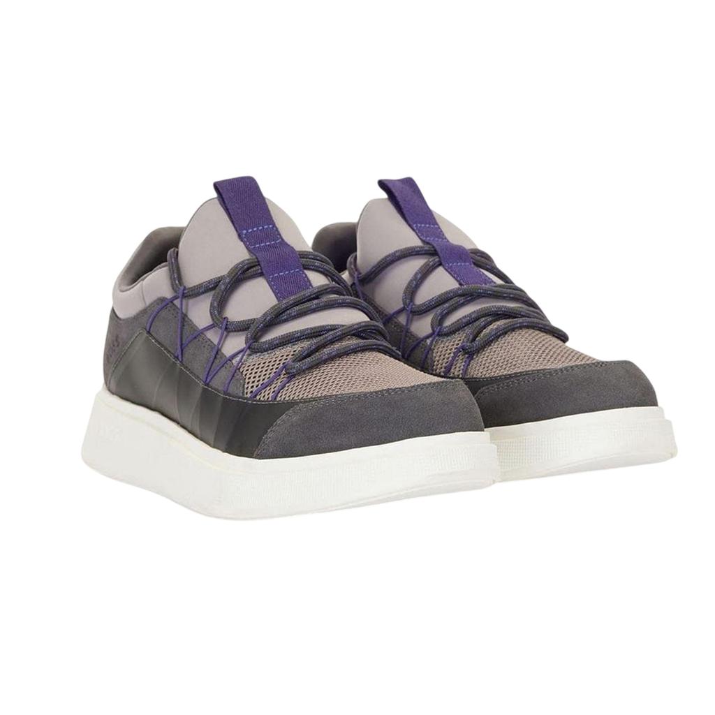 BOSS Mens Leather Running Trainers