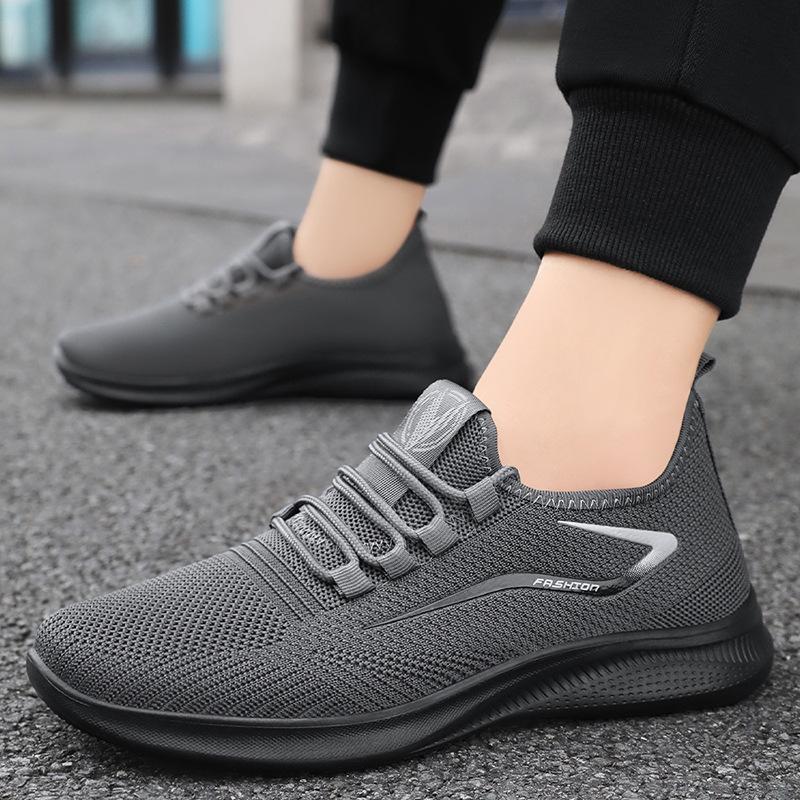 Shoes Men's Summer New Large Size Men's Shoes Sneakers Casual Sports Shoes Breathable and Non-smelly Feet Running Shoes