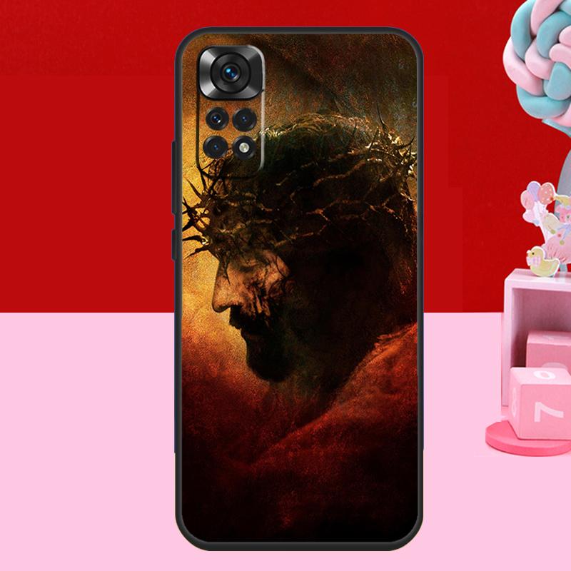 God Jesus Case For Xiaomi Redmi Note 13 12 11 10 14 15 Pro Plus Redmi 15 C 14C 10C 12C 13C Soft Cover