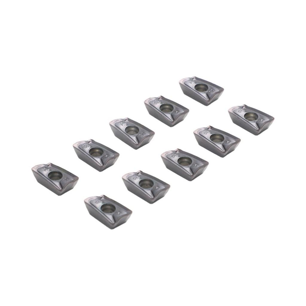 AOMT123608PEERM VP15TF Carbide Milling Cutter 10pcs Indexable Inserts for Steel Cast Iron Non Ferrous Material Use