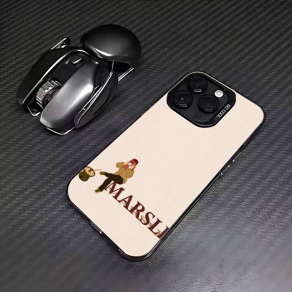 Band Y-Yorushikas Phone Case For iPhone 17, 16,15,14,13,12,11 Plus,Pro Max, Colorful Silver Funda Cover