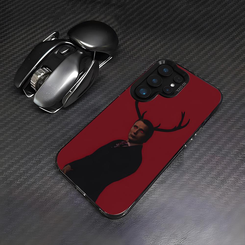 Horror TV H-Hannibal Handyhülle Für Samsung S26 S25 Plus S20 S20 Plus S22 Ultra S23 FE S21 Plus S21 Ultra Buntes Cover
