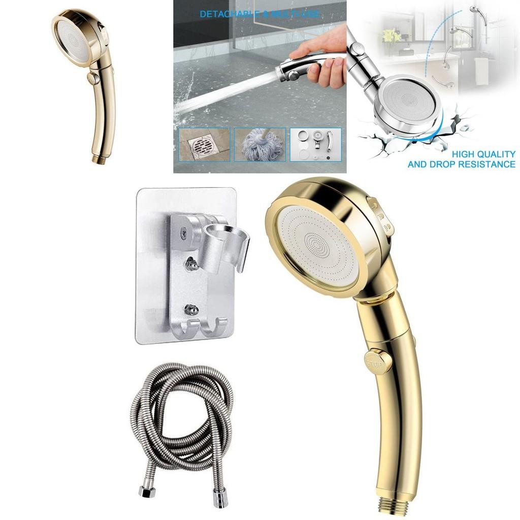 Premium Quality Portable 360 Degree Rotating Shower Head Featuring Three Modes And Stop Button