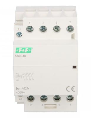 Modular Contactor 40A 4NO 0NC 230V AC St40-40