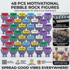 Rubber Motivational Car Decors You Rock Positive Figure Toy Motivational Gift For Dashboard And Desk