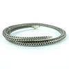 Great GUCCI Bangle Garden Snake Bracelet Silver AG925 Women 18 Used
