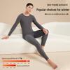 Men's Fleece-Lined Thermal Underwear Set