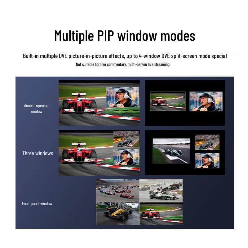 JIA SHI YING R10PLUS 15.6-inch Live Streaming Production Switcher