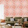 Hippie Wallpaper Coral Background, Coral Center for Living Room and Bedroom 50x1000