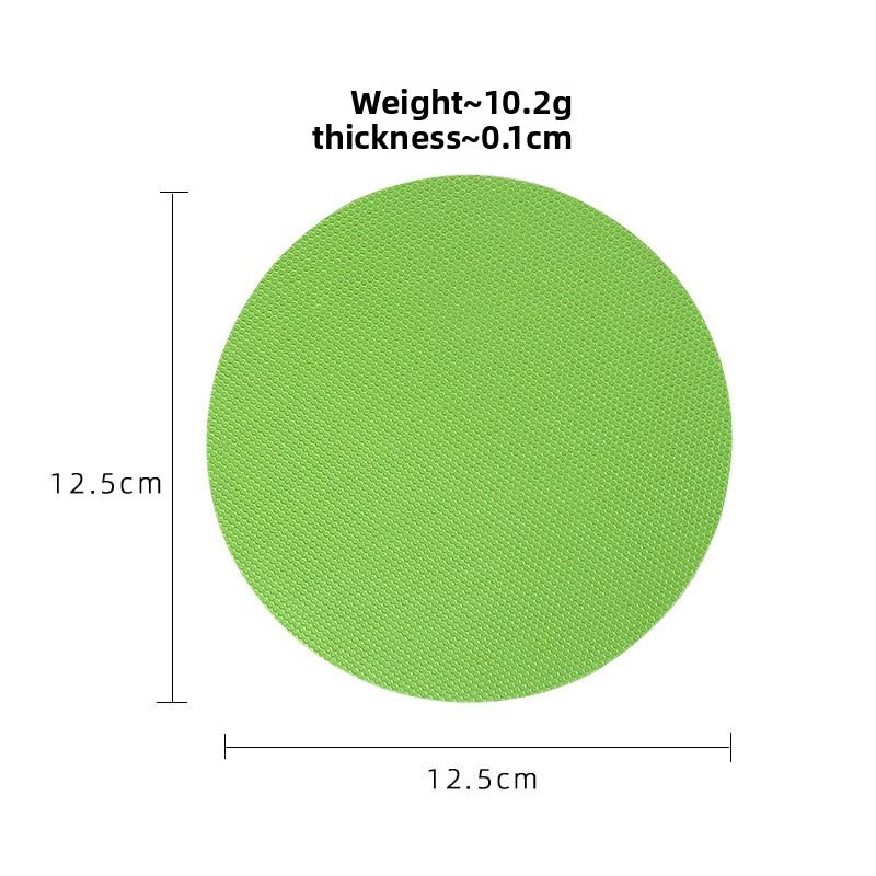 

Многофункциональный резиновый коврик для открывания бутылок, нескользящий кухонный гаджет для легкого открывания банок, идеально подходит для подарков зелёный