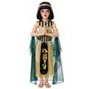 Childrens Halloween Egyptian Queen Costume Set With Headpiece For Stage Shows Girls
