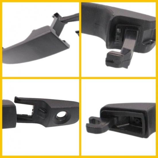 Exterior Door Handle For 2008-2011 Ford Focus Driver Front Side Primed Plastic