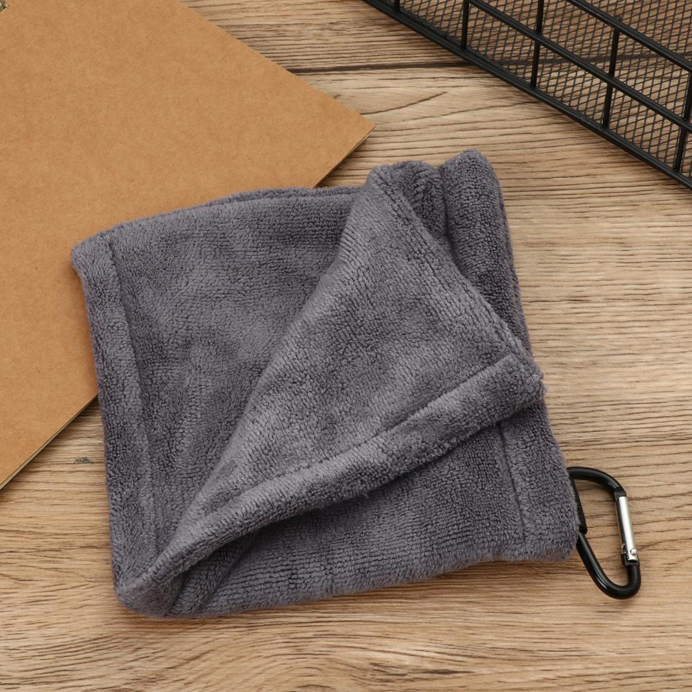 Ball Club Head Tørkeklut Verktøy Rengjøringsverktøy Bomullshåndkle Portable Cleaner Golfrensesett