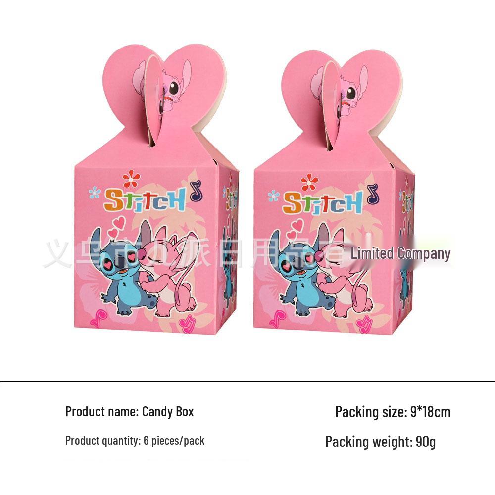 Pink Lilo & Stitch Party Set: Plates, Cups, Napkins, Tablecloths, Goodie Bags, Banners, Invitations