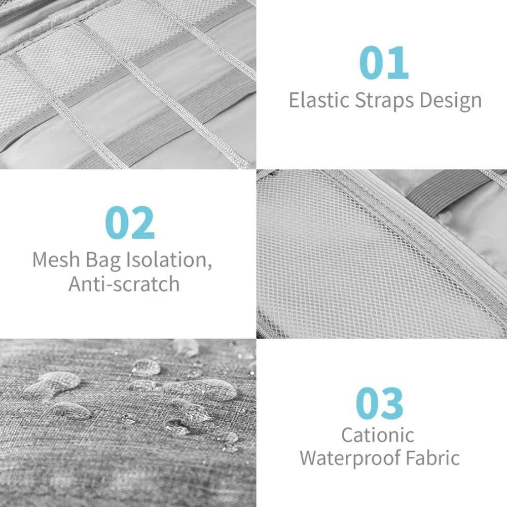 Digital Storage Bag USB Data Cable Organizer Portable Waterproof For Electronic Devices Earphone Line Charger Plug Travel